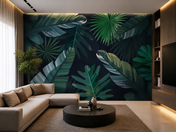 Tropical_Jungle_Leaves_Wall_Mural_Modern_Dark_Green_Botanical_Wallpaper_For_Living_Room,_Bedroom_And_Office_Decor