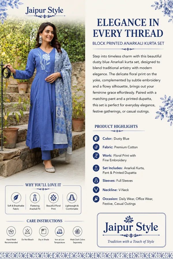 Dusty_Blue_Floral_Embroidered_Anarkali_Kurta_Set