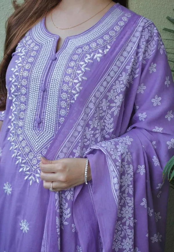 Lavender_Purple_Cotton_Kurta_Set_For_Women