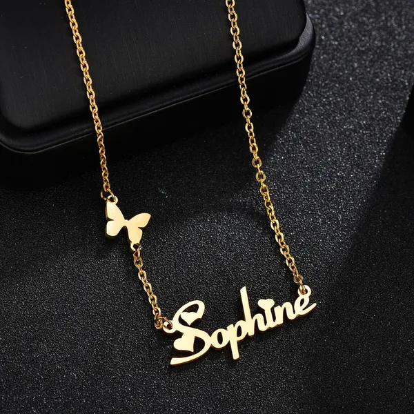 Gold_,_Rose_Gold_Or_Silver_Brass_Personalized_Name_Butterfly_Necklace_For_Women