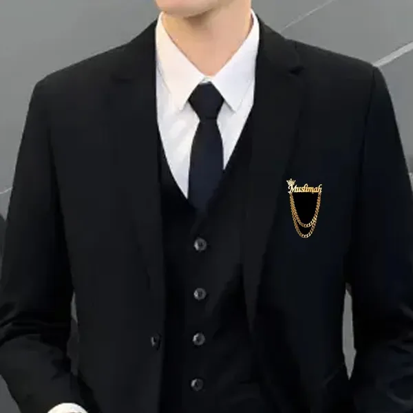 Gold_,_Rose_Gold_Or_Silver_Brass_Wedding_Groom_Brooch_With_Chain_For_Men