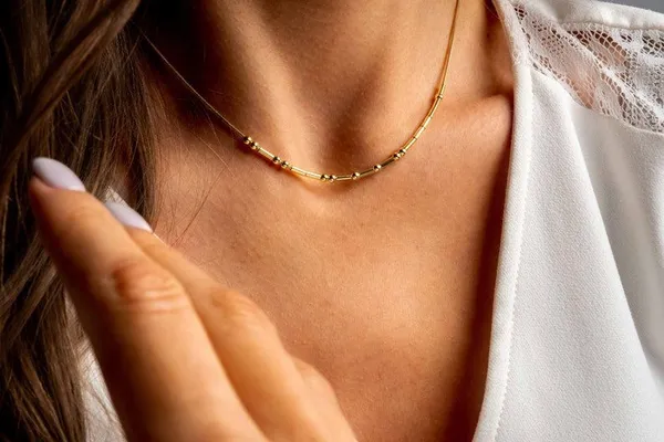 Gold_,_Rose_Gold_Or_Silver_Brass_Morse_Code_Anti_Tarnish_Necklace_For_Unisex