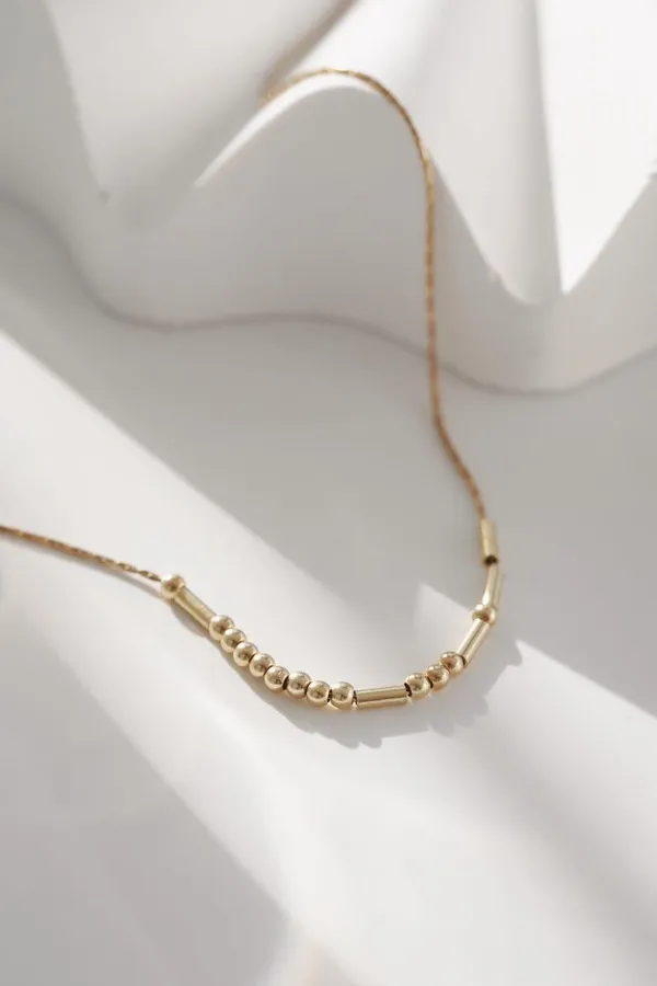 Gold_,_Rose_Gold_Or_Silver_Brass_Morse_Code_Anti_Tarnish_Necklace_For_Unisex