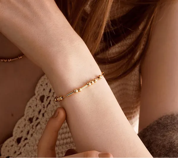 Gold_,_Rose_Gold_Or_Silver_Brass_Morse_Code_Anti_Tarnish_Bracelet_For_Unisex