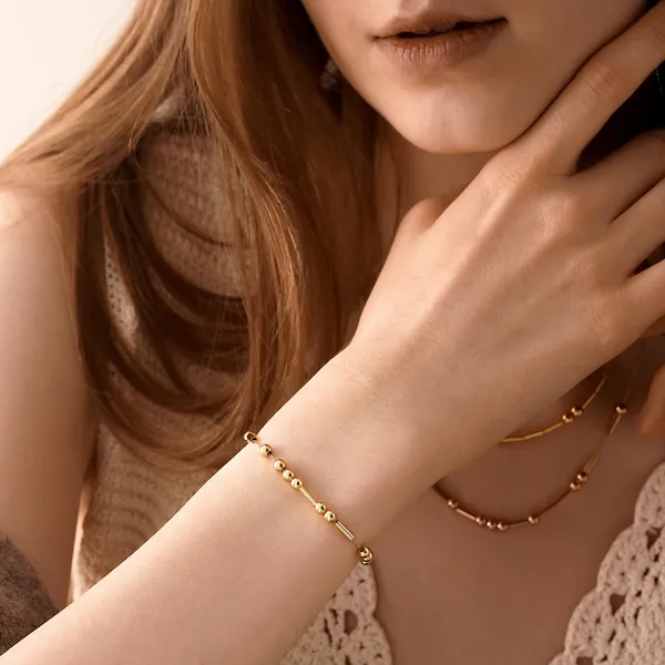Gold_,_Rose_Gold_Or_Silver_Brass_Morse_Code_Anti_Tarnish_Bracelet_For_Unisex