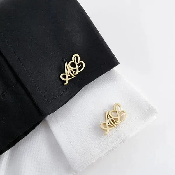 Gold_,_Rose_Gold_Or_Silver_Brass_Personalized_Heart_Initial_Cufflinks_For_Men