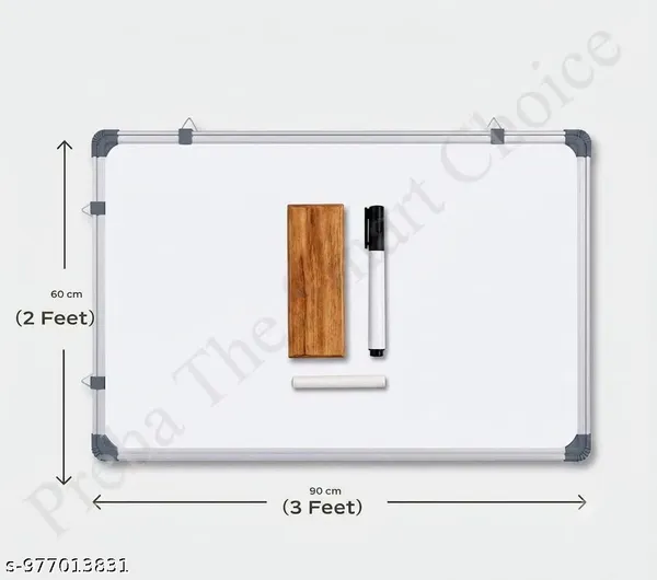 Preha_The_Smart_Choice_3_x_2_white_green_board_duster_marker_chalk_combo_Pack_of_1