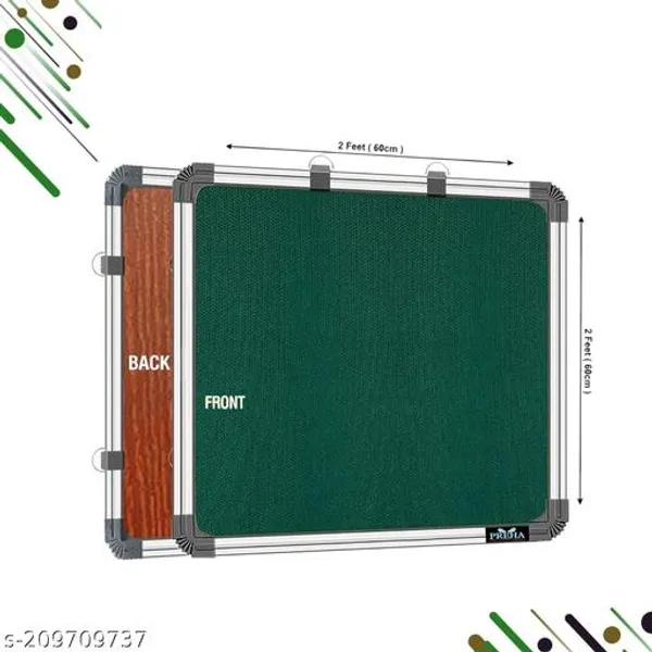 Preha_The_Smart_Choice_2x2_Feet_Notice_Premium_Material_Pin_Up_Board_Soft_Board_Bulletin_Board_Display_Board_With_50_Pins_For_Office_School_And_Home_Green_Pack_Of_1