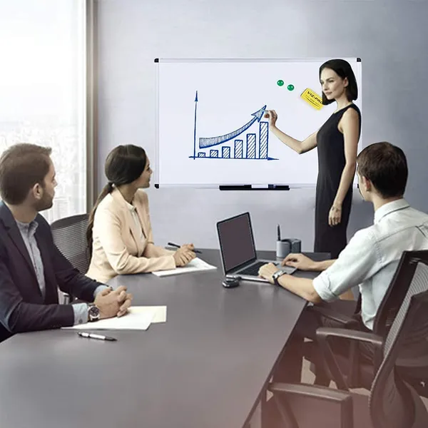 Preha_The_Smart_Choice_Multipurpose_White_Board_60_x_45_Cm_2_x_1_.5_Feet_Heavy_Durable_Dual_Side_Useable_Board_Aluminium_Boundaries_For_Kids_Adults_Use_In_Schools,_Home,_Office