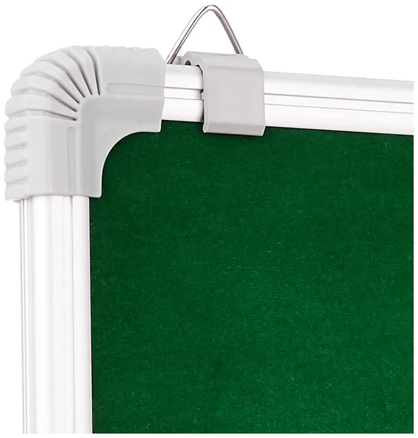 Preha_The_Smart_Choice_Non_Magnetic_1.5x2_Feet_Double_Sided_White_Board_And_Chalk_Board_Both_Side_Writing_Boards_One_Side_White_Marker_And_Reverse_Side_Chalk_Board_Surface_2x1.5_Feet