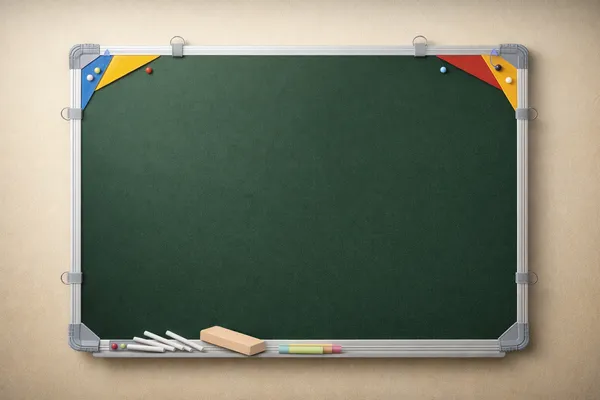 Preha_The_Smart_Choice_2x1.5_Feet_Non_Magnetic_Double_Sided_Chalk_Board_White_Board_Combo_Pack_With_1_Wooden_Duster,_2_Chalk_Holders,_10_Non_Dust_Chalk_Sticks_For_Kids_School_Teaching_59x41cms_Green