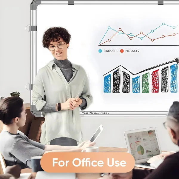 Preha_The_Smart_Choice_2_x_3_ft_White_And_Green_Board_For_Teaching,_presentation,_work