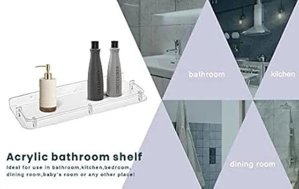 Preha_The_Smart_Choice_Premium_Quality_Bathroom_Unbreakable_Plastic_12_Inch_Rectangular_ABS_Shelf_Tray_Acrylic_Wall_Shelf_(Number_of_Shelves_-_1,_Clear)