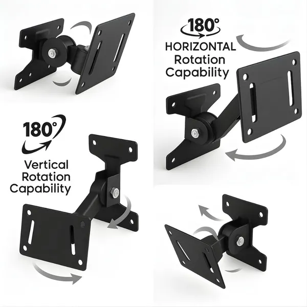 Preha_The_Smart_Choice_TV_Stand_Universal_Slim_Tilt_&_Swivel_Full_Motion_TV_Wall_Mount_Bracket_for_14-26_Inch_PC_Monitor_TFT_LCD_LED_Plasma_Full_Motion_TV_Mount
