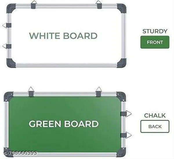 Preha_The_Smart_Choice_2x3_Feet_Whiteboard_Chalkboard_Double_Sided_Whiteboard_For_Kids_Office