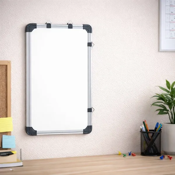 Preha_The_Smart_Choice_Non_Magnetic_1_x_1.5_Ft_Double_Sided_Slate_Combo_1_Slate_1_Wooden_Duster_1_Scale_10_Pcs_Chalk_Whiteboards_And_Duster_Combos_Items_White_And_Green