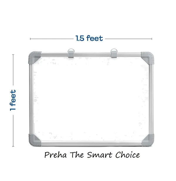 Preha_The_Smart_Choice_1x1.5_Feet_Slate_Whiteboard_Chalkboard_Double_Sided_Slate_For_Kids_Office