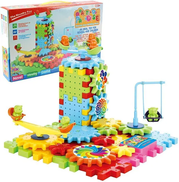 Multicolor_Durable,_Child-Safe_Plastic_Building_Blocks_Toy_Set_For_Kids