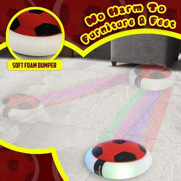 Red_And_Black_Foam_Bumper_With_Plastic_Housing_Hover_Soccer_Ball_For_Kids