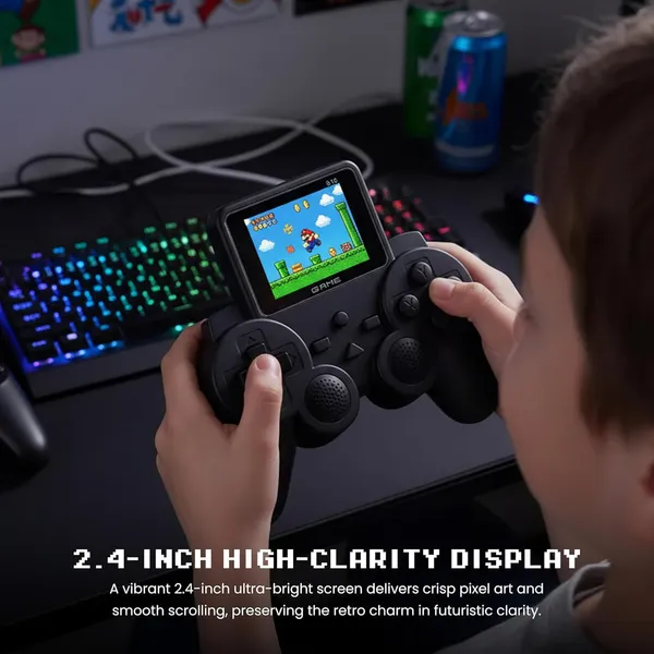 Black_Plastic_Handheld_Gaming_Console_For_Kids