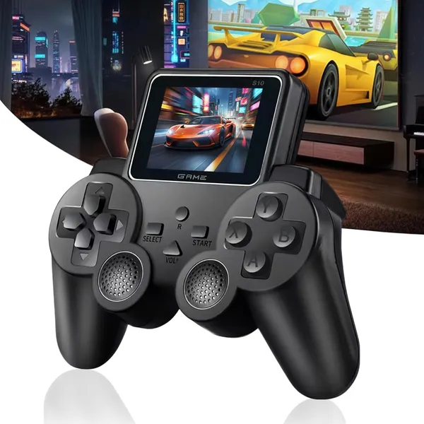 Black_Plastic_Handheld_Gaming_Console_For_Kids