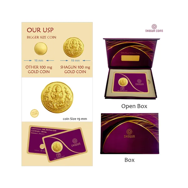 100_mg__GOLD_COIN_-__Lakshmi