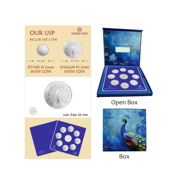 10_GRAM_SILVER_COIN_SET_,_BIG_SIZE_-_MAYUR