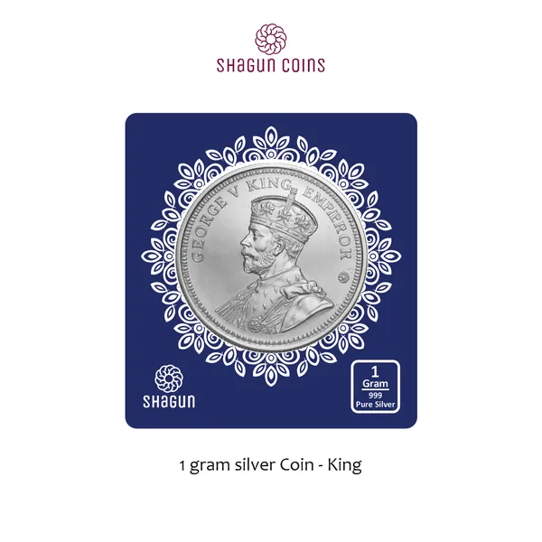 1_GRAM_SILVER_COIN_BIG_SIZE_-_32MM_-__King_without_box