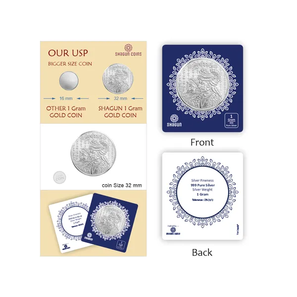 1_GRAM_SILVER_COIN_BIG_SIZE_-_32MM_-_wedding_Couple_without_box
