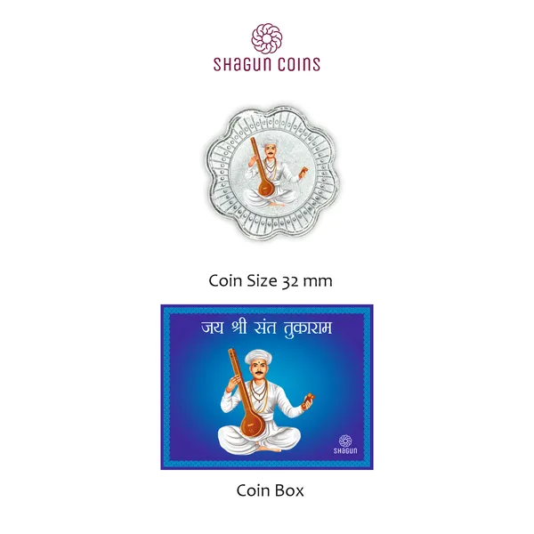 1_GRAM_SILVER_COIN_BOX_-___SANT_TUKARAM