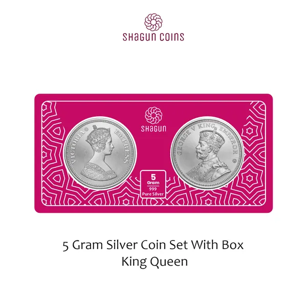 5_GRAM_SILVER_COIN_SET_WITH_BOX__-_King_queen