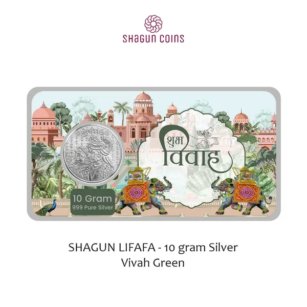 10_GRAM_SILVER_SHAGUN_LIFAFA_-_VIVAH_GREEN