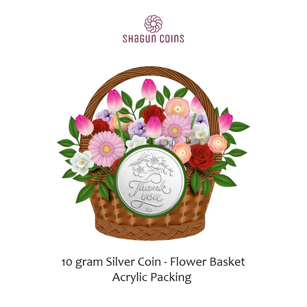 NEW_SHAPE_10_GRAM_SILVER_COIN_-_STANDARD_-__Flower_basket