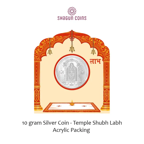 NEW_SHAPE_10_GRAM_SILVER_COIN_-_STANDARD_-__Temple_subh_labh