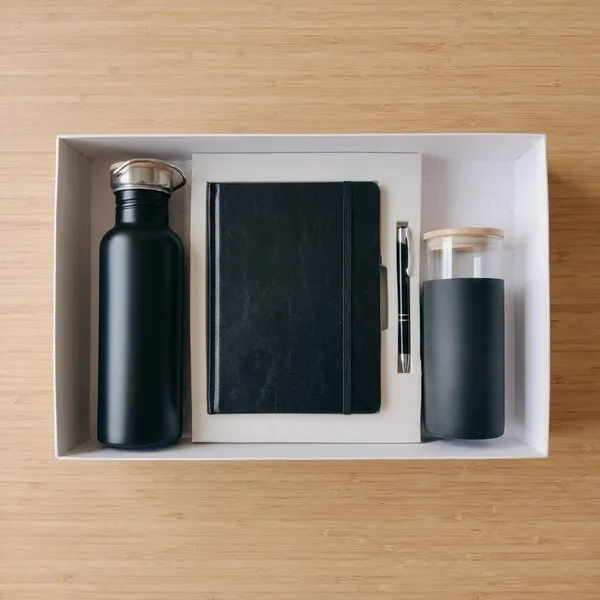 Black_Cork_Stainless_Steel_4-In-1_Executive_Luxury_Gift_Set