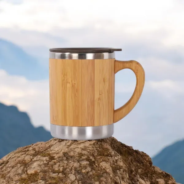 Stainless_Steel_Bamboo_Finish_Eco_Coffee_Mug