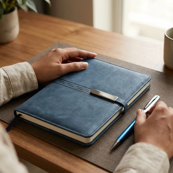 Blue_Pu_Leather_Diary_&_Pen_Executive_Gift_Set