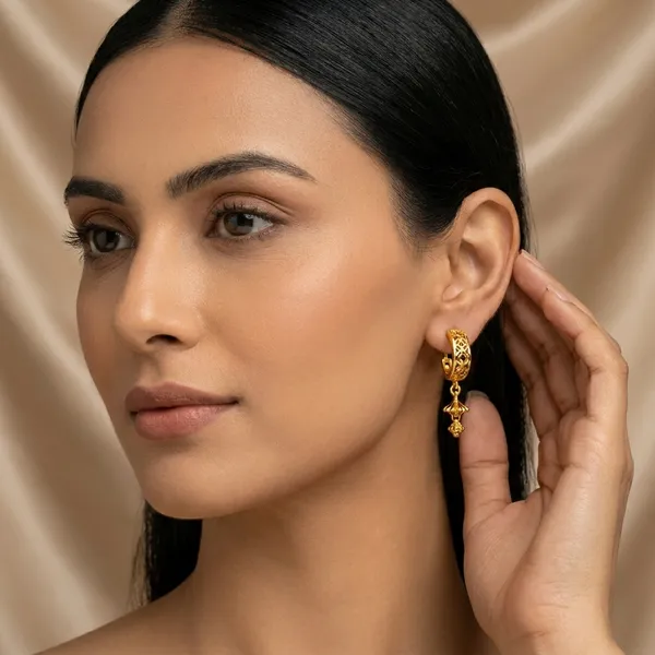 Golden_Alloy_Two-Tone_Lattice_Hoop_Dangle_Earrings_And_Golden_Alloy_Pink_Stone_Floral_Jhumka_Earrings_For_Women_(Pack_Of_2)