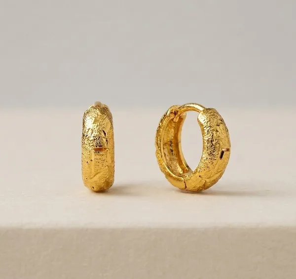 Gold_Plated_Hoop_Earrings_Stylish_Round_Bali_For_Mens_Pack_Of_2