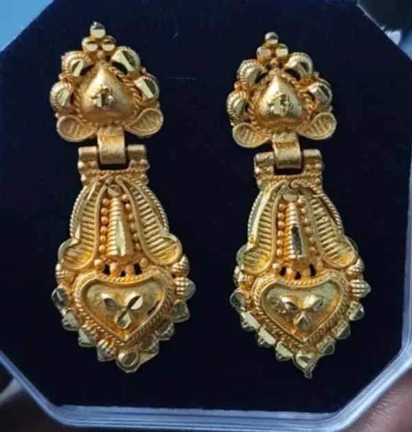 Golden_Alloy_Floral_Paisley_Jhumka_Earrings_For_Women_-_Pack_Of_2