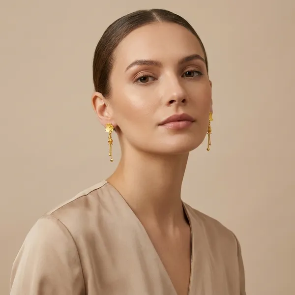 Gold_Plated_Traditional_Drop_Earrings_For_Women_Lightweight_Daily_Wear