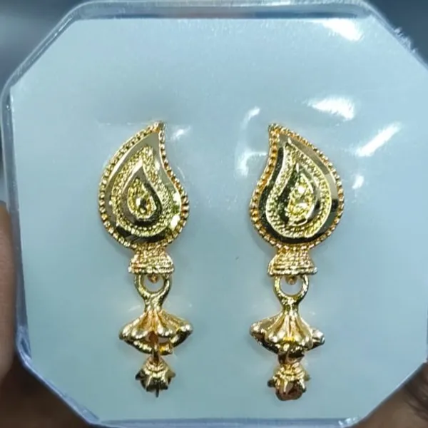 Golden_Alloy_Teardrop_Dangle_Earrings_For_Women_-_Pack_Of_2