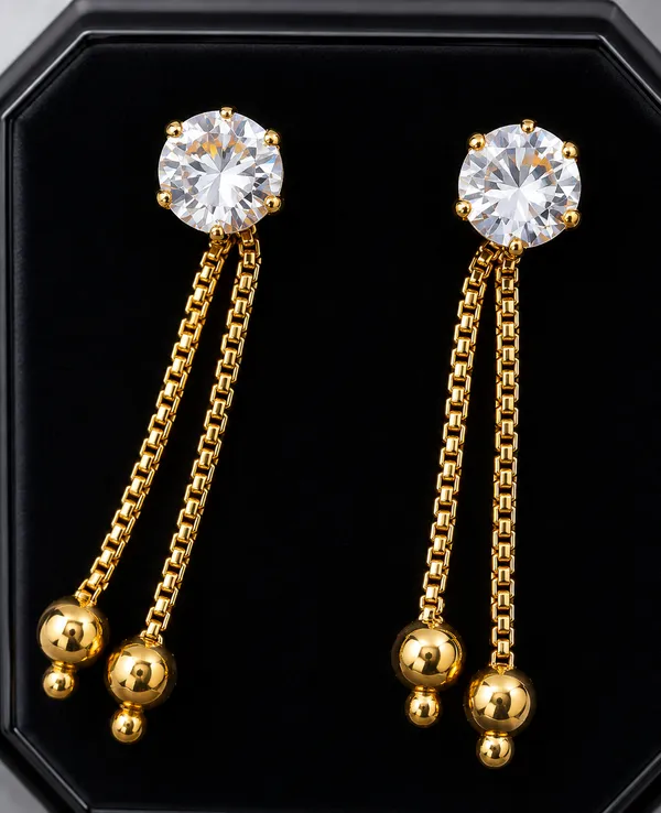 Golden_Alloy_Crystal_Square_Stud_Chain_Drop_Earrings_|_Golden_Alloy_Crystal_Stud_Double_Chain_Drop_Earrings_|_Golden_Alloy_Crystal_Drop_Chain_Dangle_Earrings_For_Women_(Pack_Of_3)
