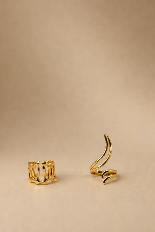 Coraline_Gold_Cuff_With_5_Rings