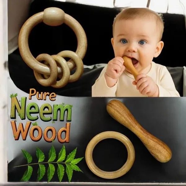 Natural_Neem_Wood_Baby_Rattles_With_Dumble_And_Ring_Teether_Safe_Wooden_Toys_(Pack_Of_3)