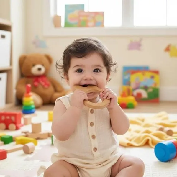 Neem_Wood_Teethers_For_Babies_Of_Age_0_To_3_Years_Pure_Organic_Teething_Toys_For_Infants_Dumble_Circle_Star_Shapes_(Set_Of_Combo_5)