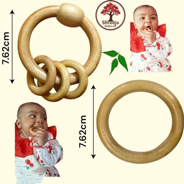 Mother_S_First_Choice_Natural_Neem_Made_Wooden_Teether_Dumble_Circle_And_Cat_Shaped