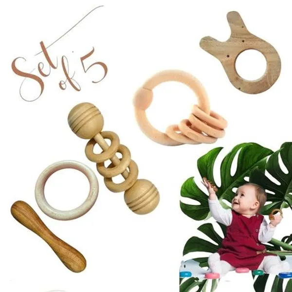 Wooden_Baby_Rattle_Toy_For_Kids_Natural_Teether_Hand_Grip_Learning_Toy_(Set_Of_Combo_5)