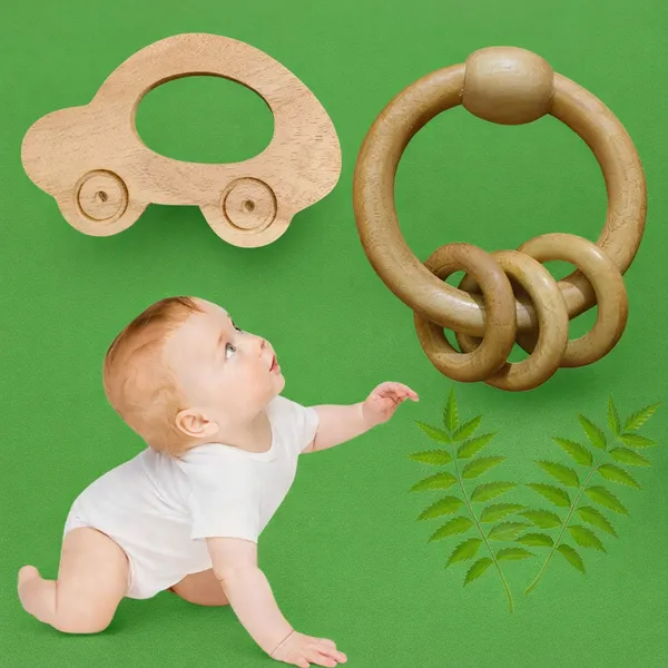 Handmade_Neem_Wood_Rattle_Apple_Themed_Joy_For_Teething_Tots