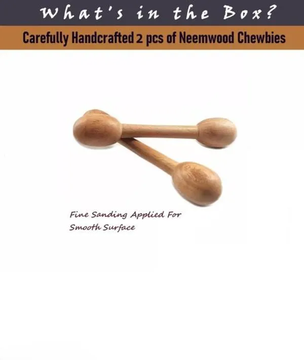 Natural_Neem_Teether_Dumbbell_Shaped_For_Baby_Soothing_Relief_(Set_Of_Combo_2)